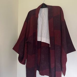 Vintage, hand stitched kimono